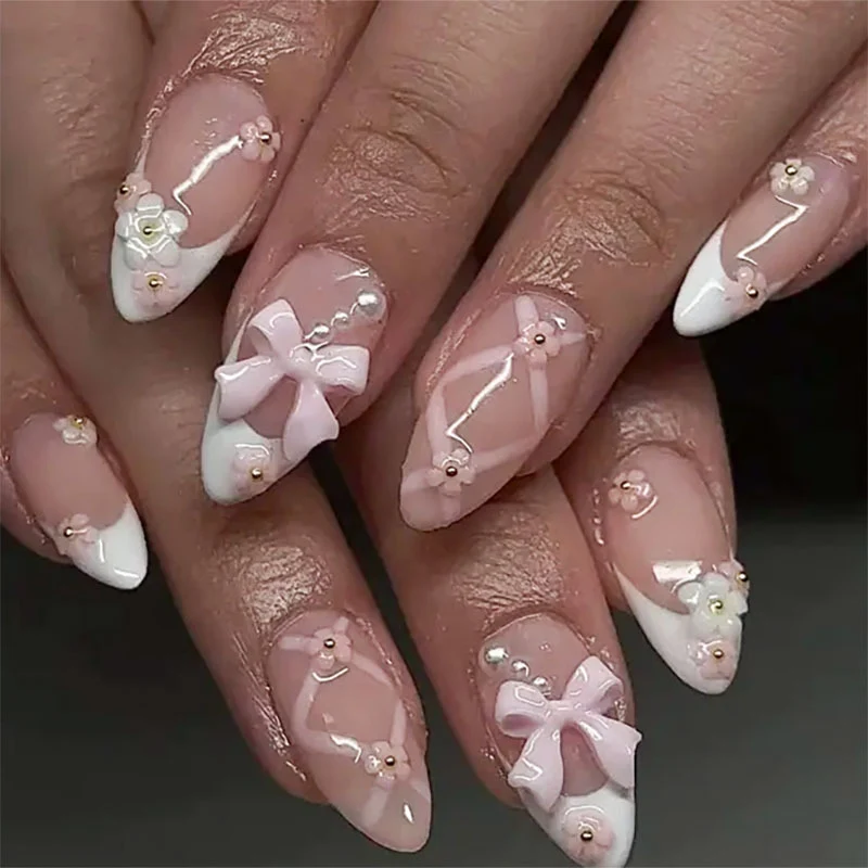 Dekorative Stiletto Drucknägel