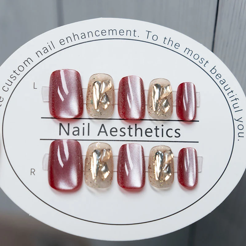 Elegante individuelle Nagelverstärkungen