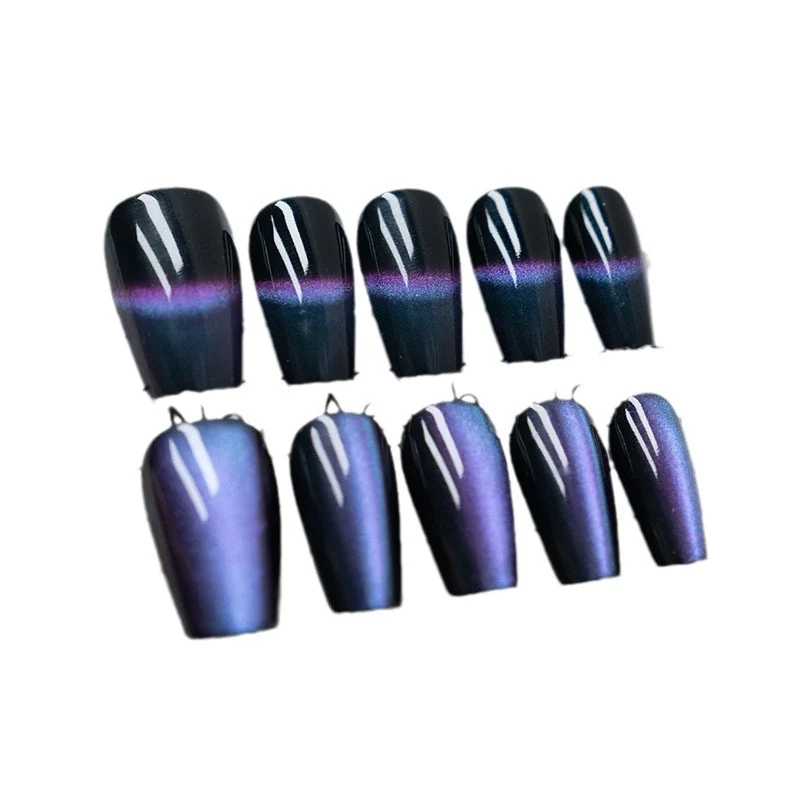 Elegantes Press-On Nagelkunstset mit Verlaufsfinish
