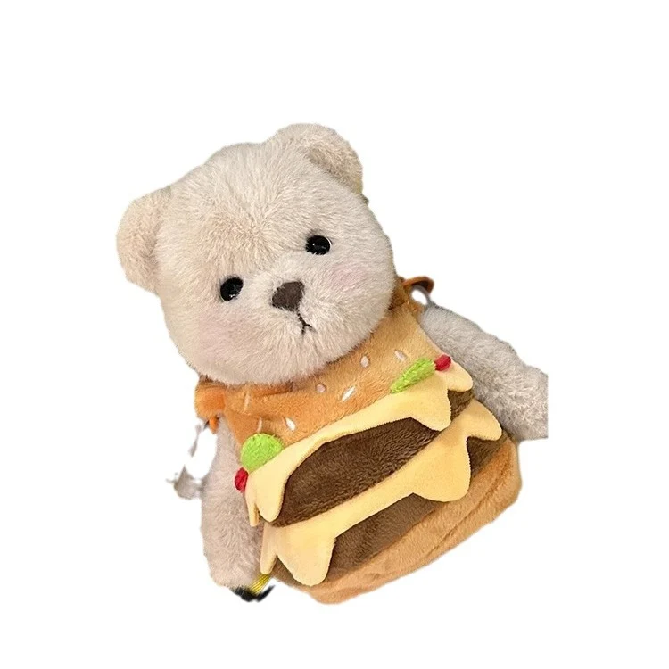Plüsch-Burger-Themen-Teddy-Bär