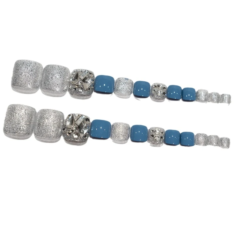 Dekorative Strass Fußnagel Kunst 1791110593