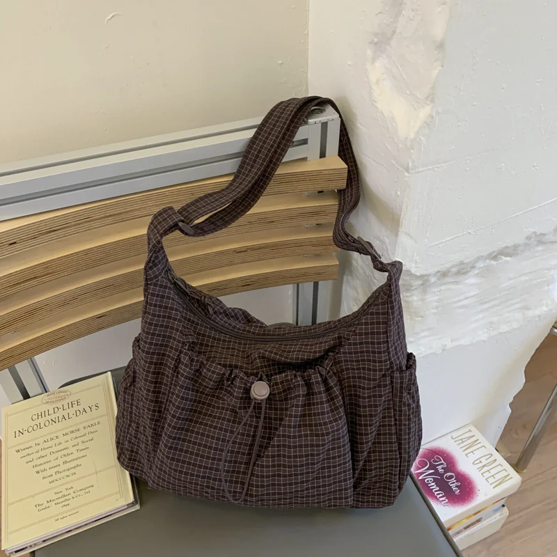 Lässige gesteppt Schultertasche
