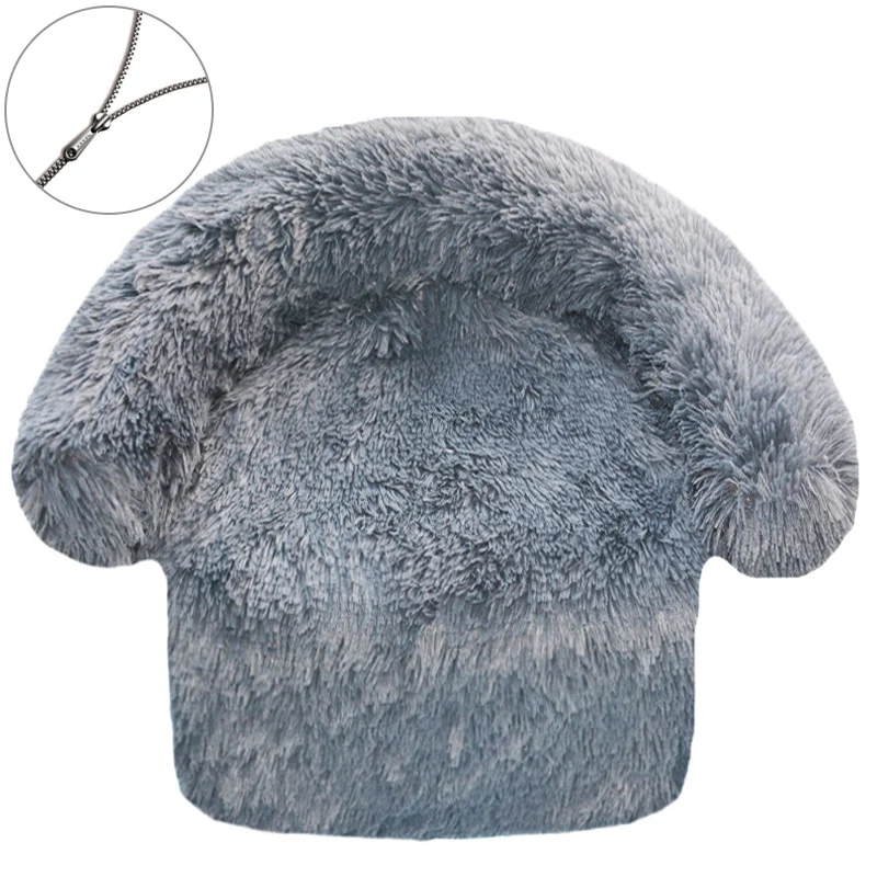 Plüsch-Sessel-Hundebett
