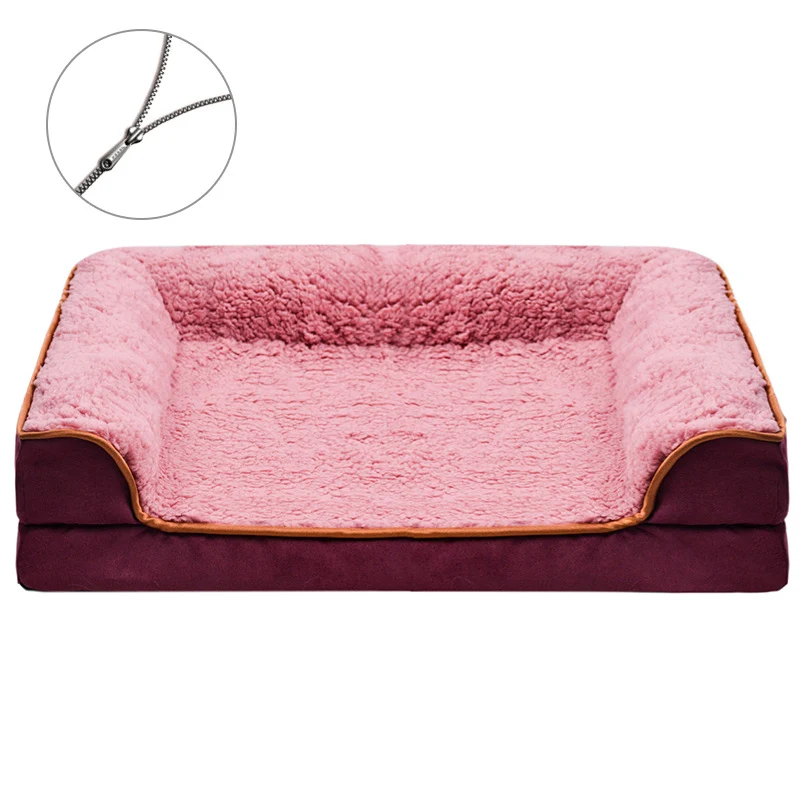 Premium Plüsch-Orthopädisches Hundebett
