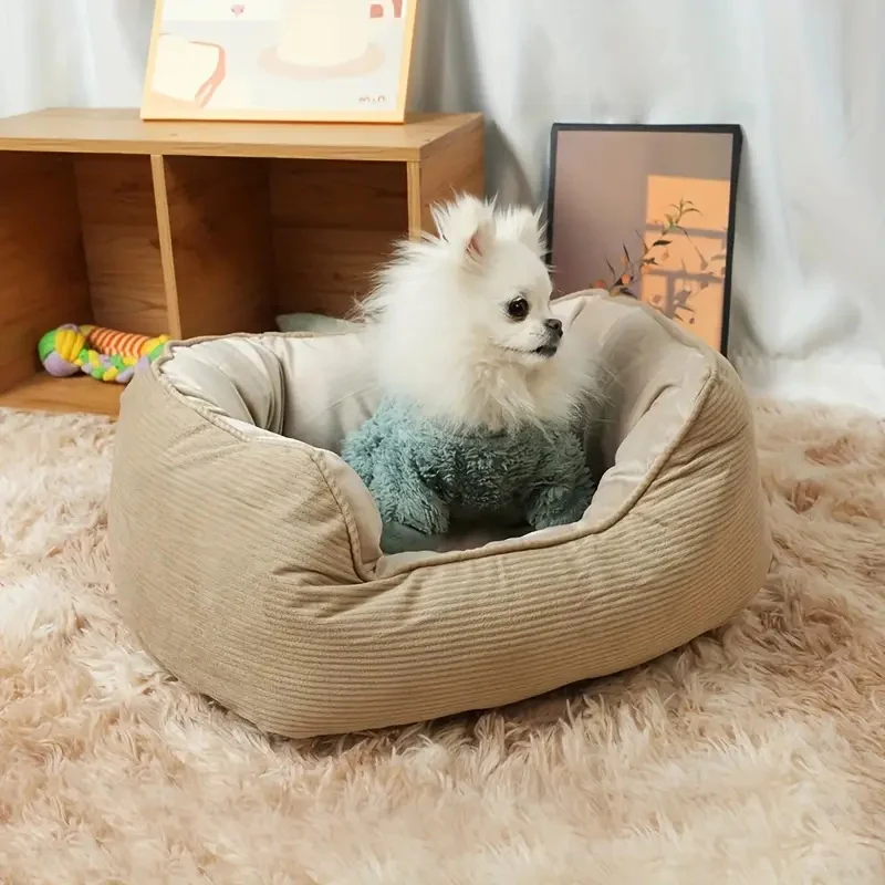 Plüsch-Komfort-Hundebett