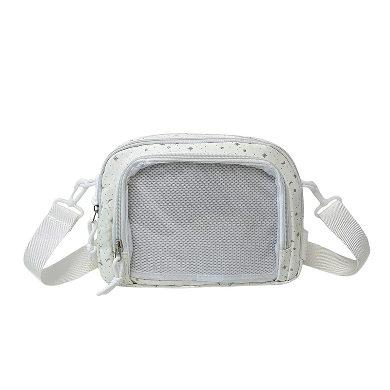 Stylische transparente Umhängetasche
