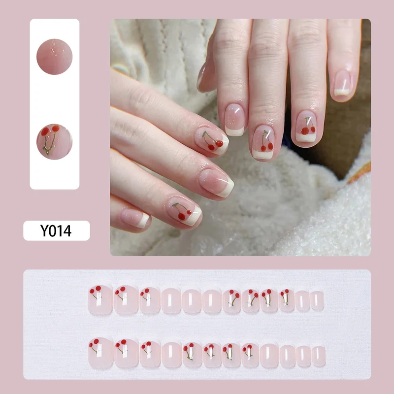 Dekorative Kirsch Nagelkunst