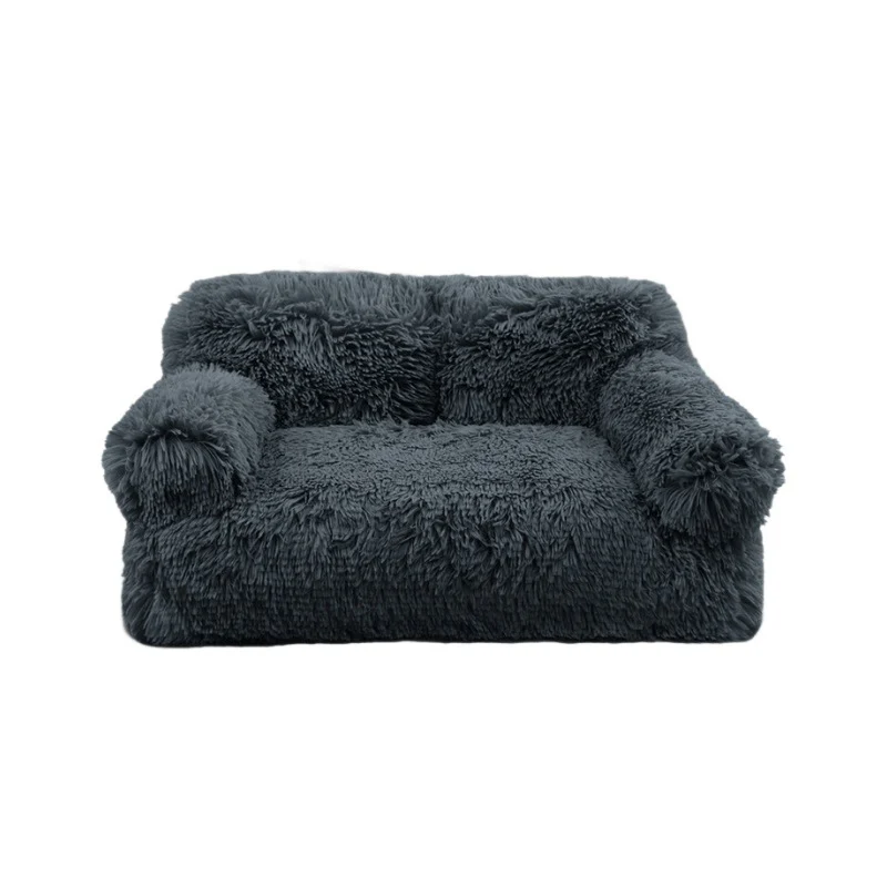 Luxuriöses Plüsch-Lounge-Sofa-Hundebett