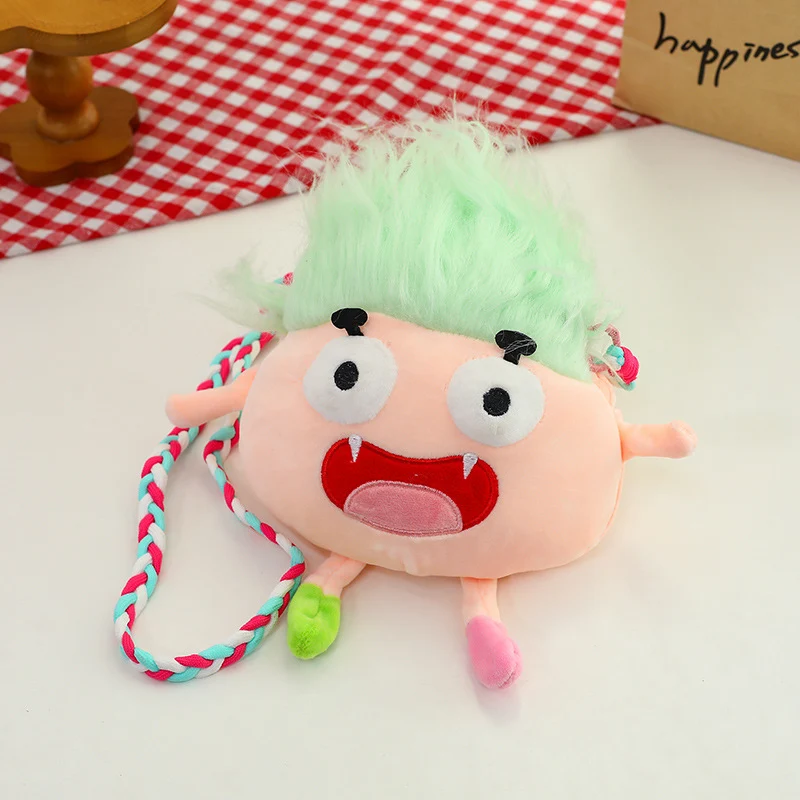 Plüsch Cartoon Monster Mini Rucksack
