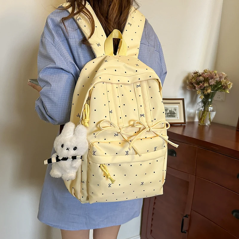 Spaßige gepunktete Muster-Rucksack