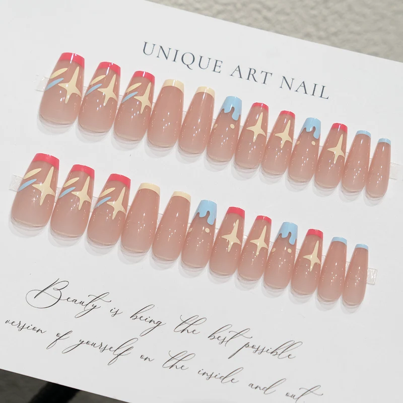 Dekorative Nagelkunst