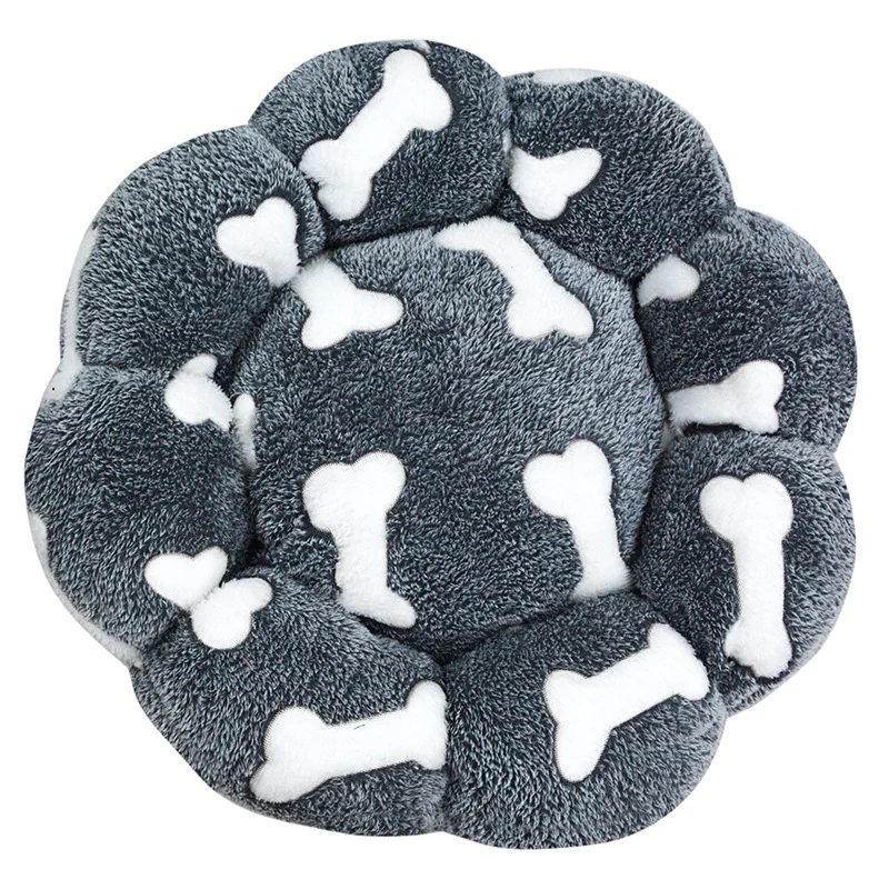 Gemütliches Nachthimmel-Plüsch-Hundebett