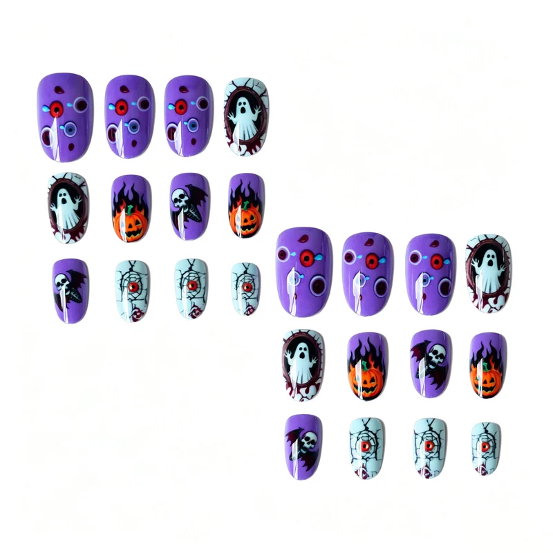 Halloween-Themen Nagelkunst Set 1790957727