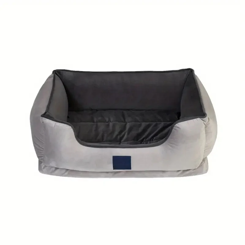 Erhöhtes Plüsch-Hundebett