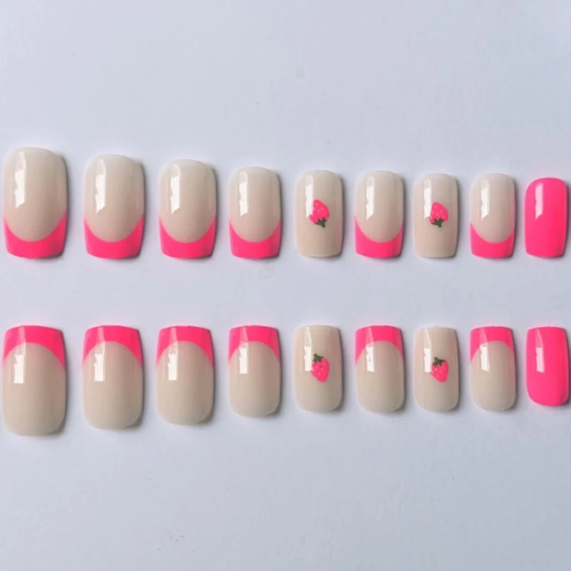 Stylische Acryl-Nagelkunst