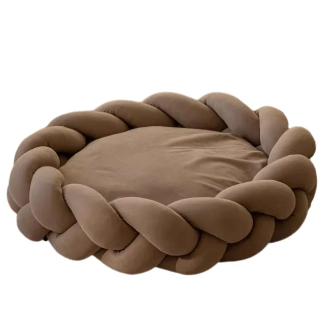 Geflochtenes Lounge-Hundebett