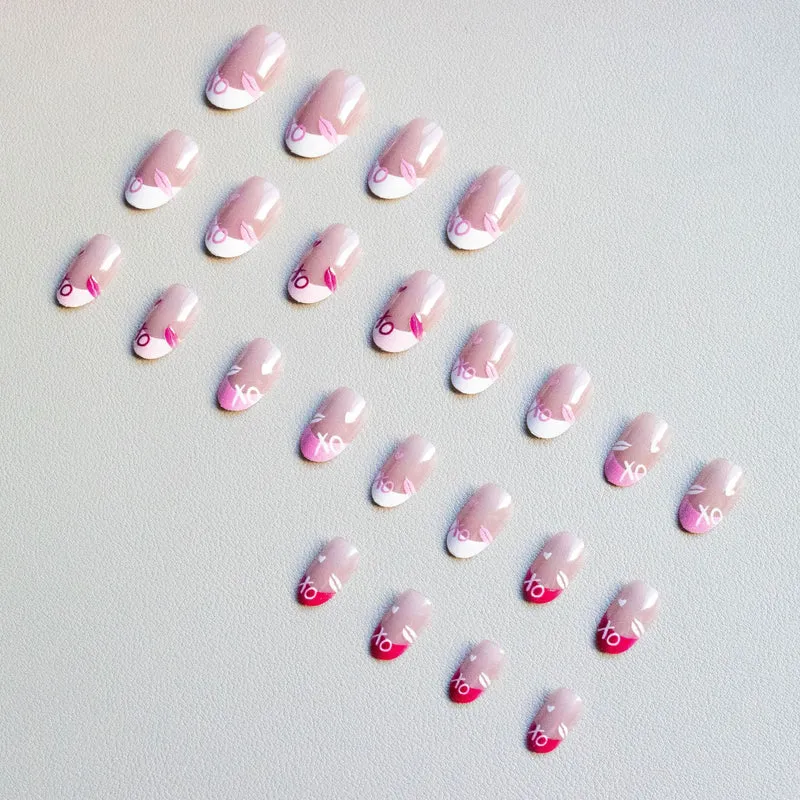 Herz-Themen-Gel-Nagelkunst-Set