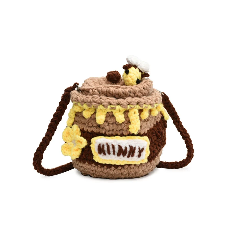 Handgefertigte Häkel-Mini-Tasche