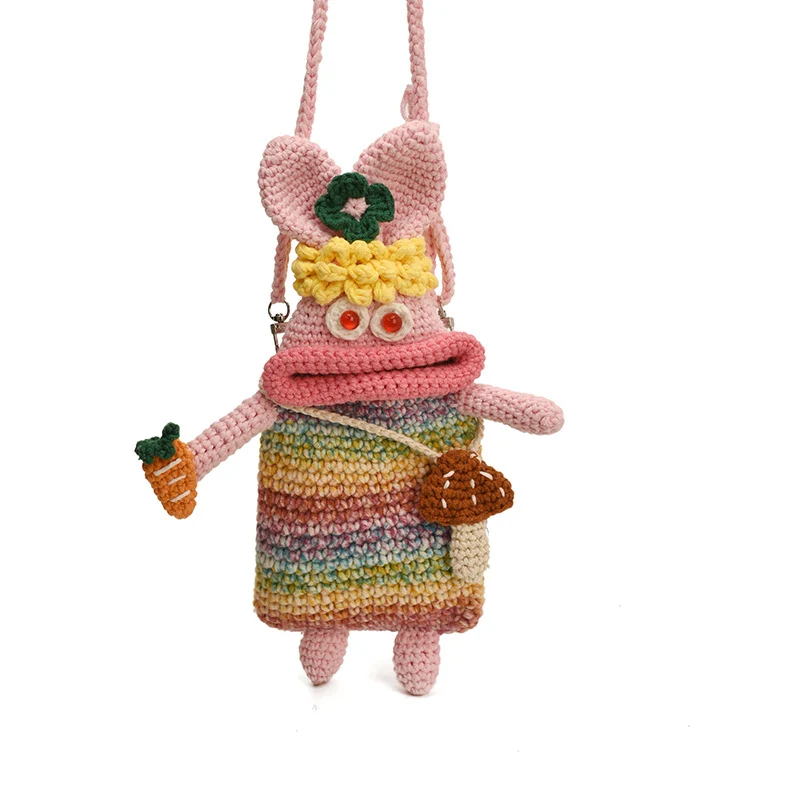 Handgefertigte Häkeldoll