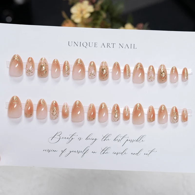 Künstlerisches Floral Nagelkunst Set