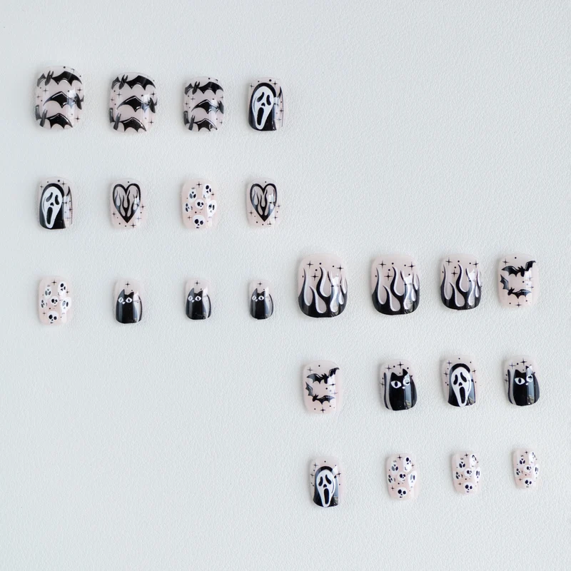 Halloween-Themen Nail Art Kit 1790958101