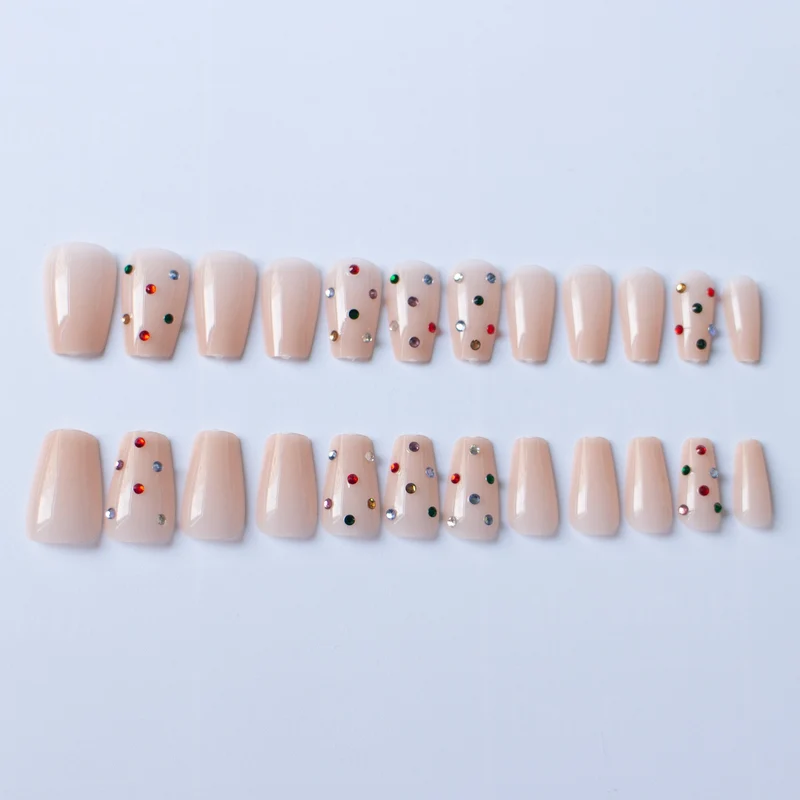 Glitzerndes Strass-Nagelkunst-Set