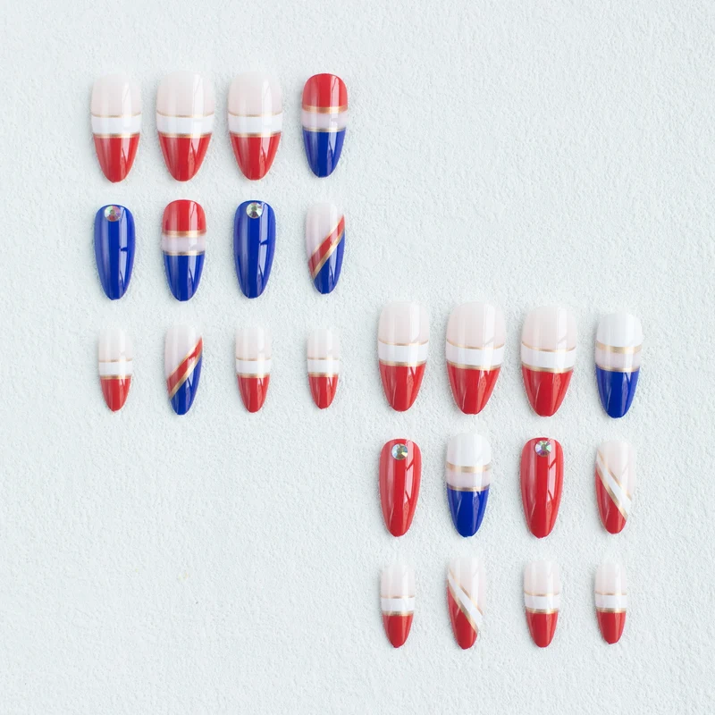 Glamouröses Stiletto Nagelkunstset