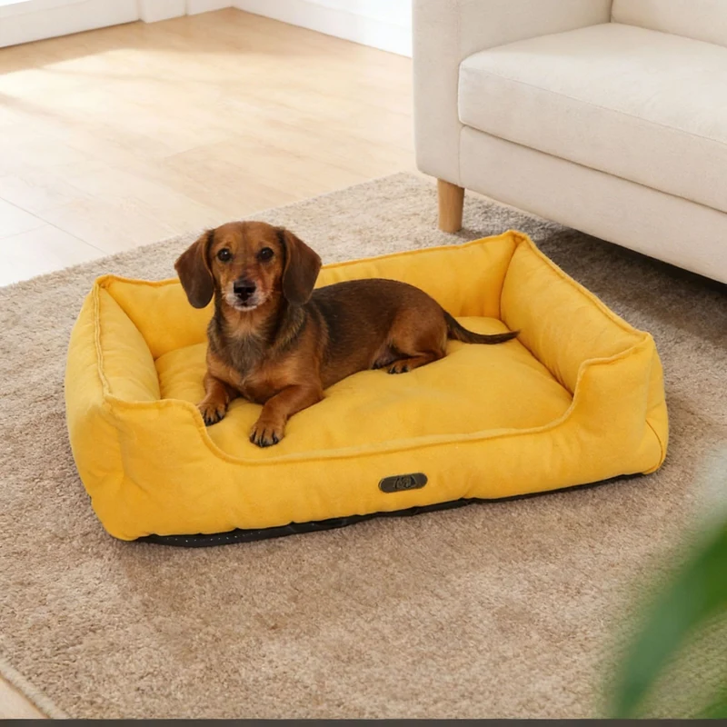 Orthopädisches, stützendes Hundebett