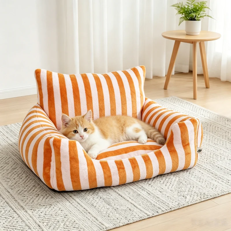 Gemütliches Katzenbett