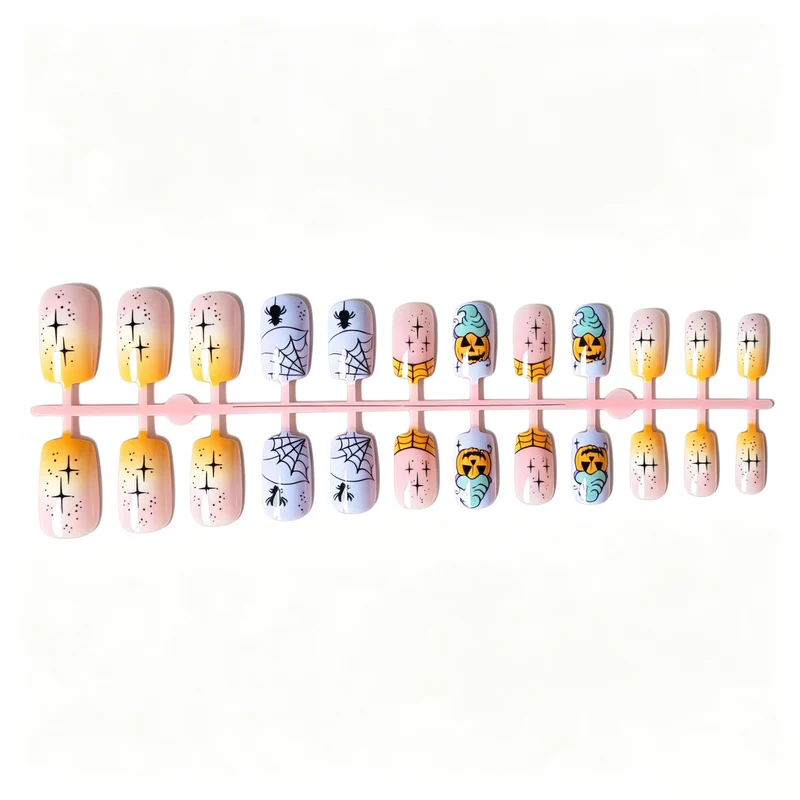 Halloween-Themed Künstlerischer Nagelkunst Kit