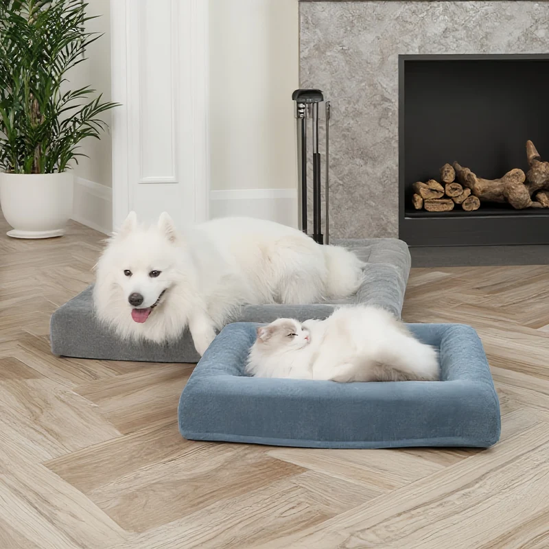 Komfort-infundierte orthopädische Hundedecke