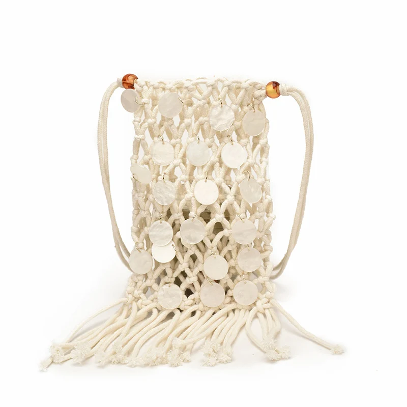 Bohemian Makramee Mini Tasche