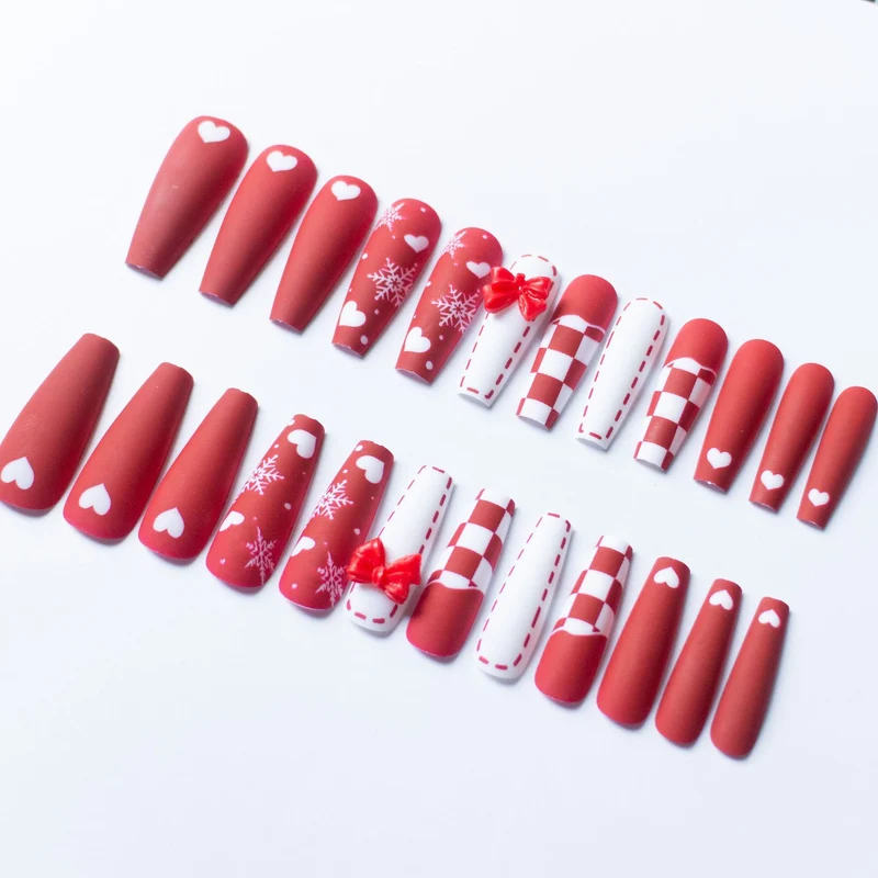 Festliches Winter-Themen Nagelkunstset