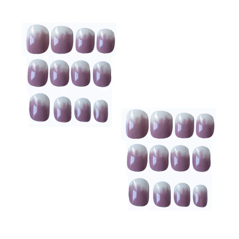 Elegantes Ombre-Nagelkunst-Set