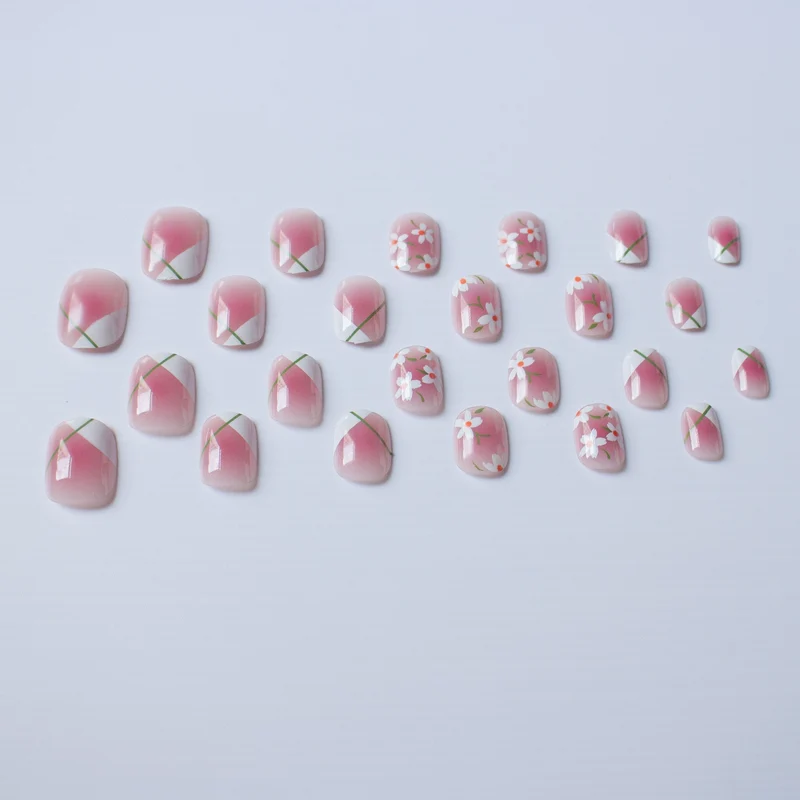 Florale Design Nagelkunst Set
