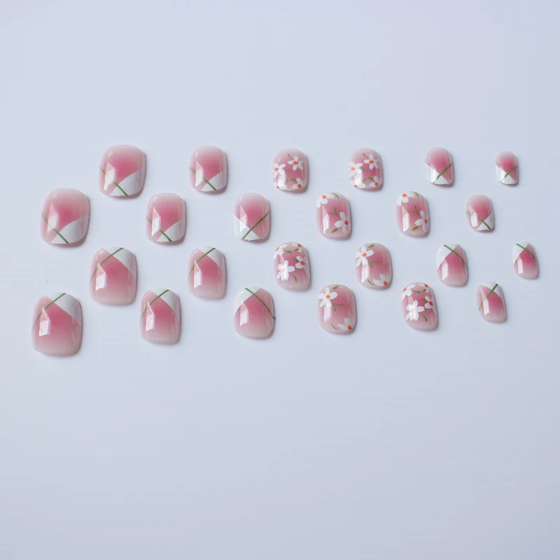 Florale Design Nagelkunst Set