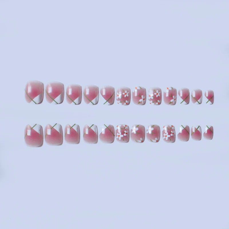 Florale Design Nagelkunst Set