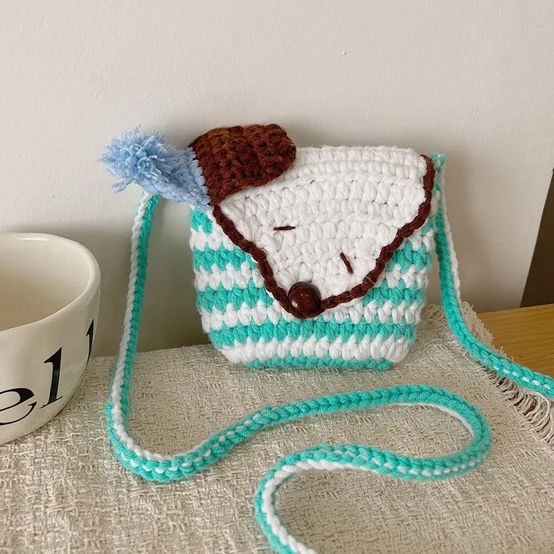 Funky Häkel Mini-Handtasche