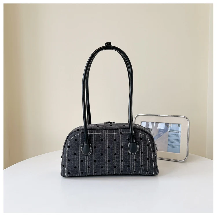 Polka Dot Akzent Handtasche