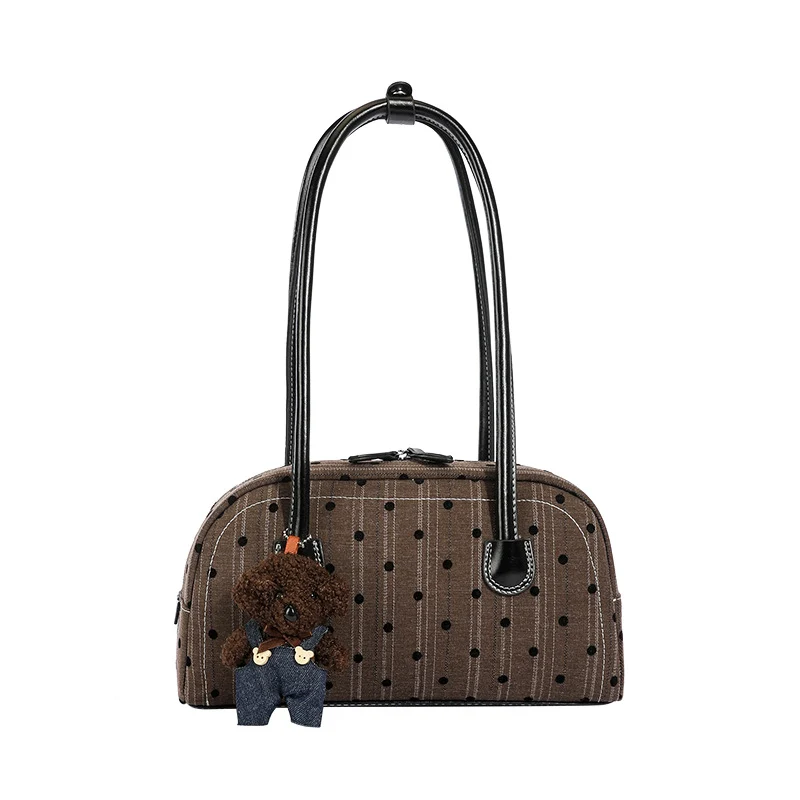 Polka Dot Akzent Handtasche