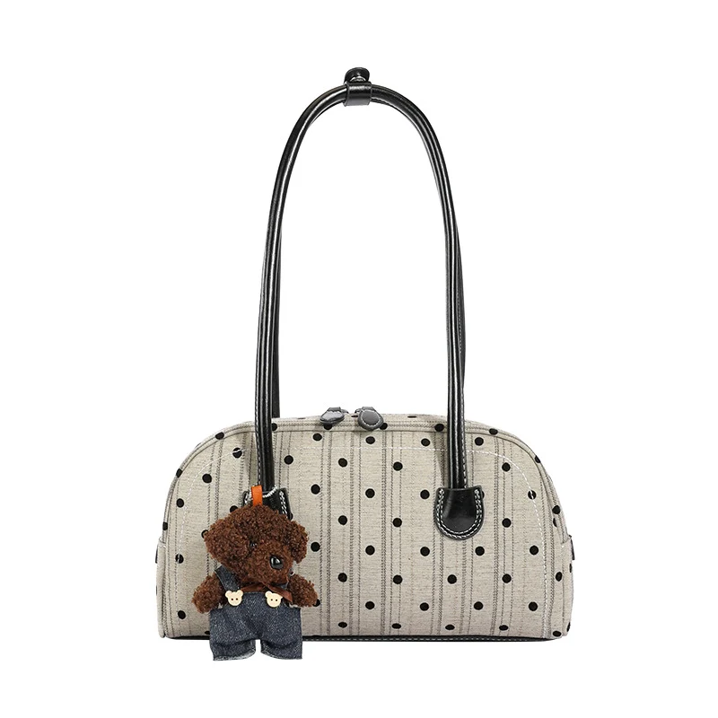 Polka Dot Akzent Handtasche