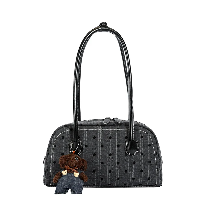 Polka Dot Akzent Handtasche