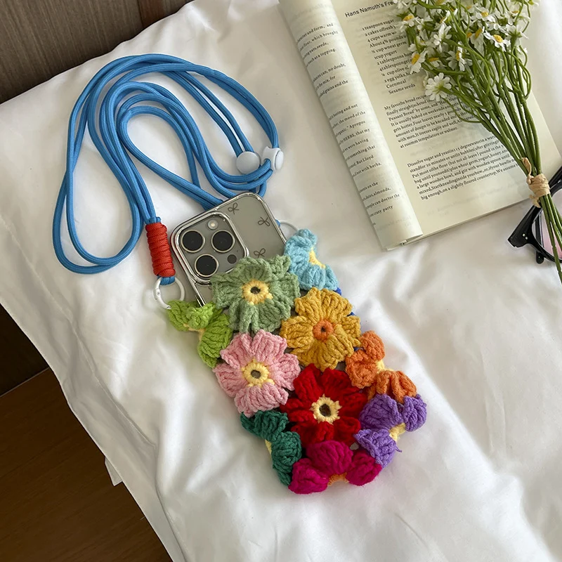 Floral Häkeln Telefonhalter