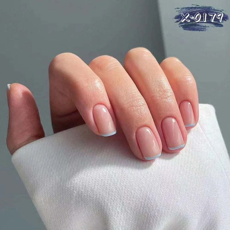 Französische Tip Gel Nagelkunst