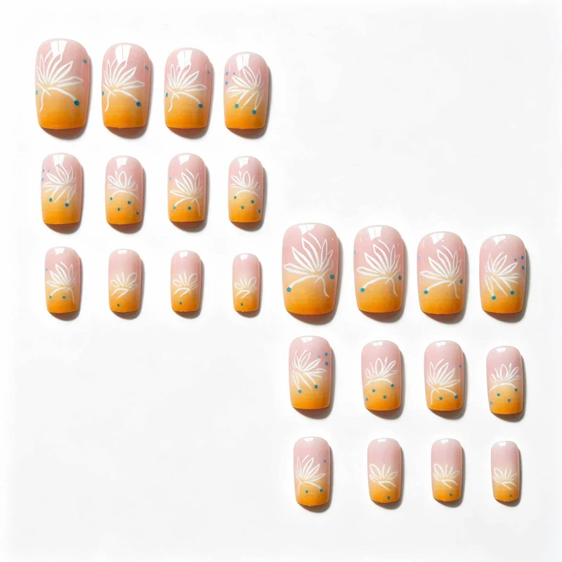 Blumenkunst Nageldesign-Kit