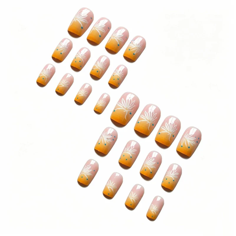 Blumenkunst Nageldesign-Kit