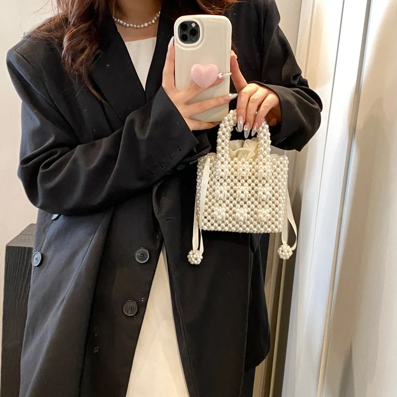 Perlenverzierte Abend-Handtasche 1791041666
