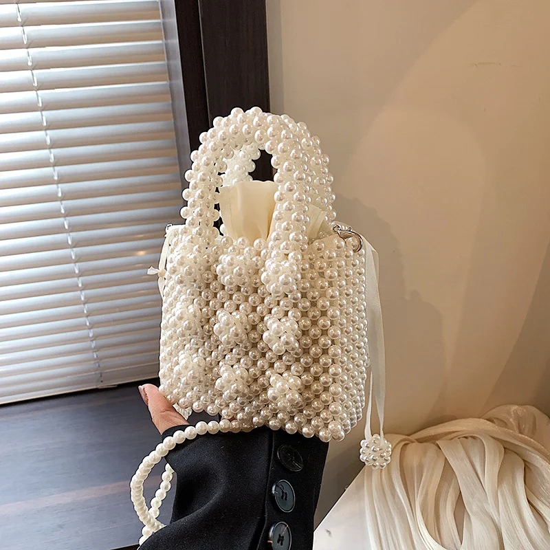 Perlenverzierte Abend-Handtasche 1791041666