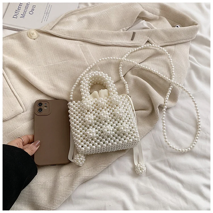 Perlenverzierte Abend-Handtasche 1791041666