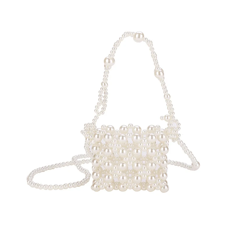 Perlenbesetzte Clutch